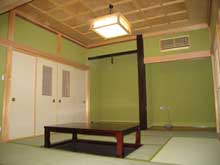 格天井と京壁塗りの和室